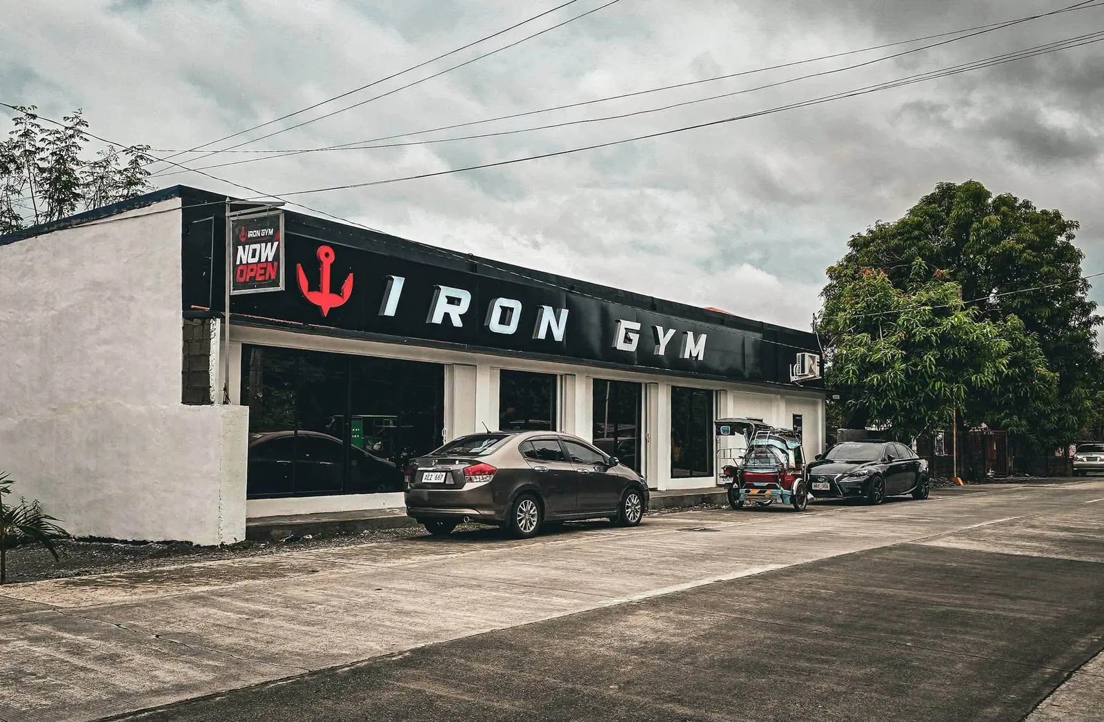 Iron Gym entrance